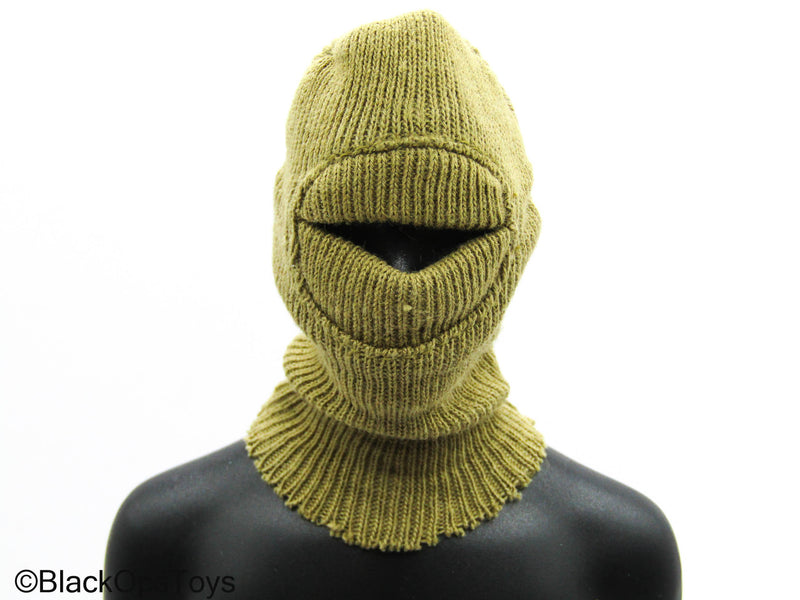 Load image into Gallery viewer, WWII - Tan Knit Balaclava
