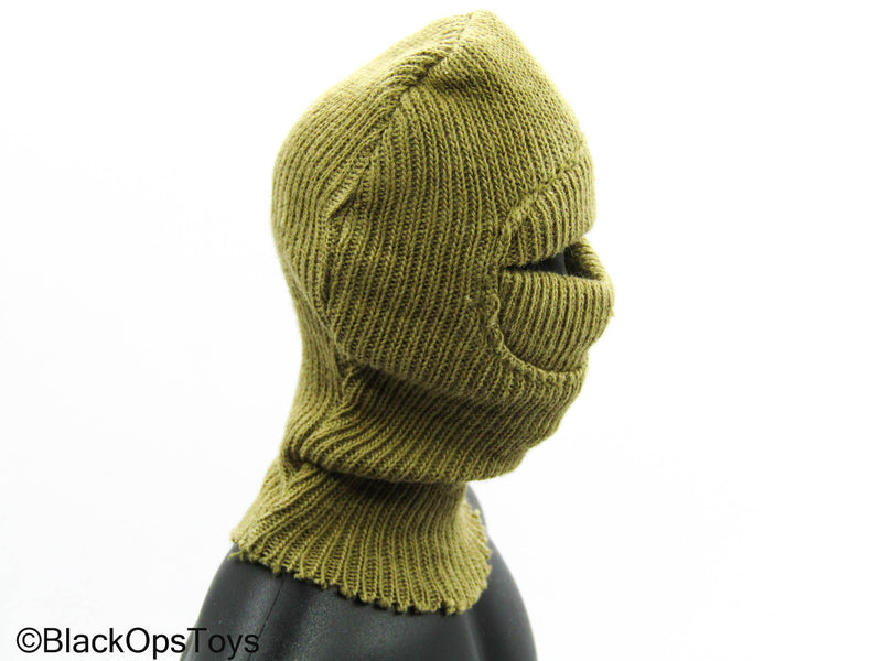 Load image into Gallery viewer, WWII - Tan Knit Balaclava
