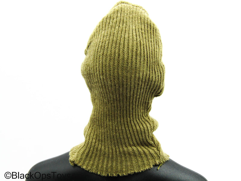 Load image into Gallery viewer, WWII - Tan Knit Balaclava
