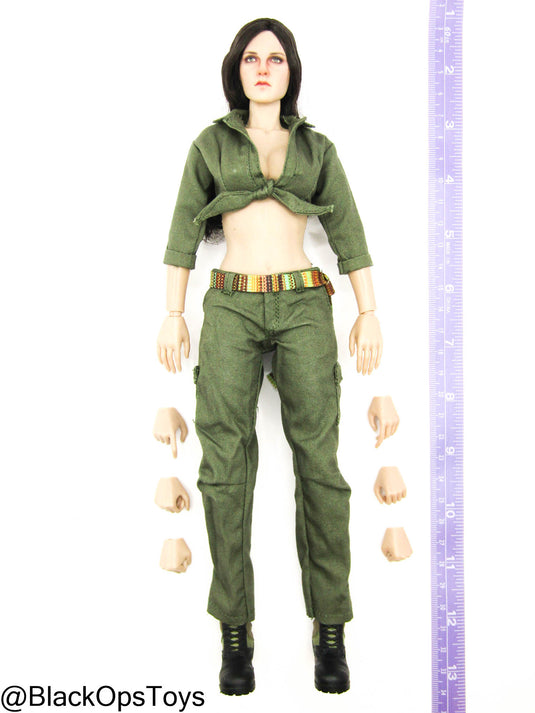 Vietnam Era Female - Female Base Dressed Body w/Head Sculpt