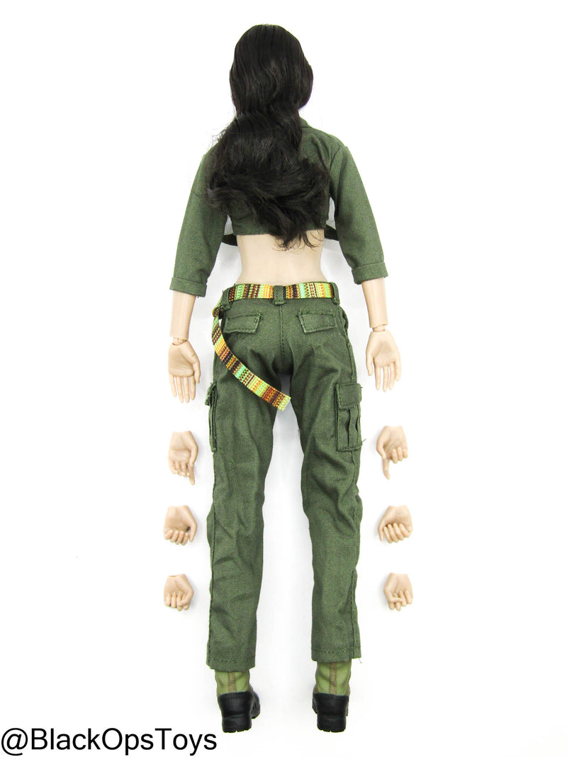 Load image into Gallery viewer, Vietnam Era Female - Female Base Dressed Body w/Head Sculpt
