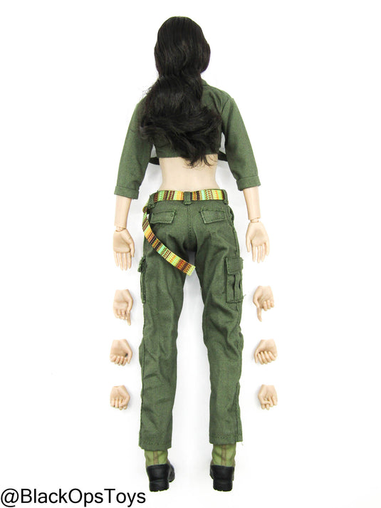 Vietnam Era Female - Female Base Dressed Body w/Head Sculpt