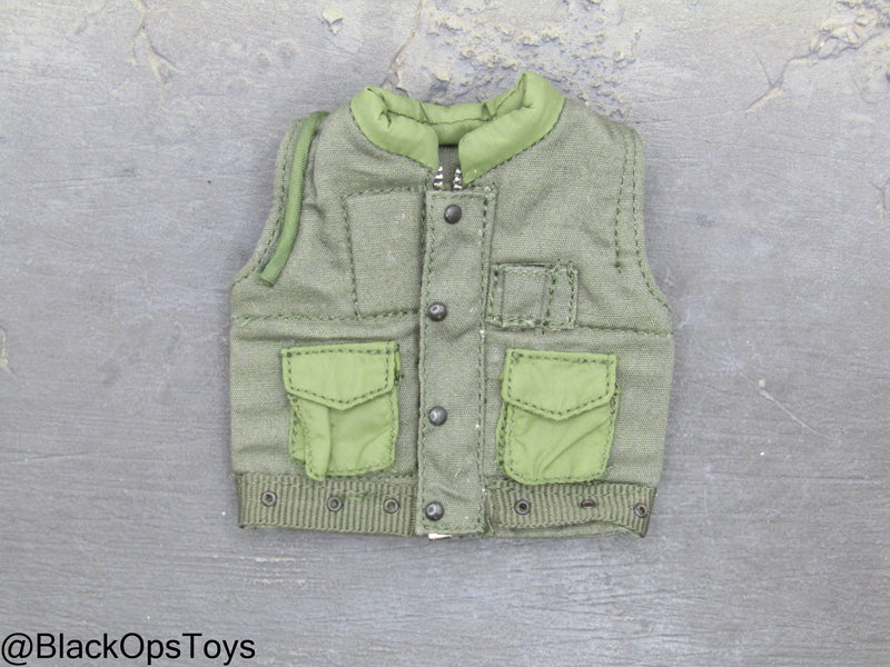 Load image into Gallery viewer, Vietnam Era Female - OD Green Female Combat Vest
