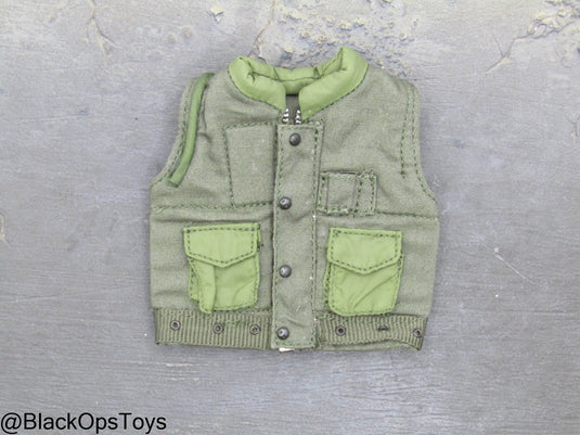 Vietnam Era Female - OD Green Female Combat Vest