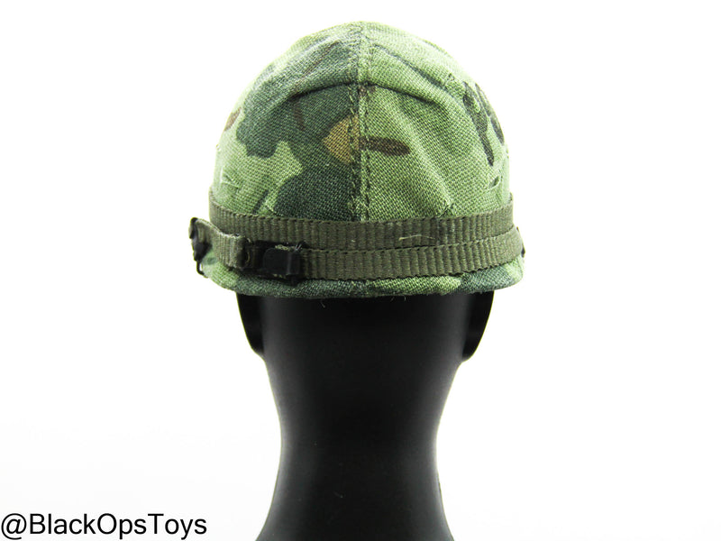 Load image into Gallery viewer, Vietnam Era Female - ERD Leaves Camo Helmet
