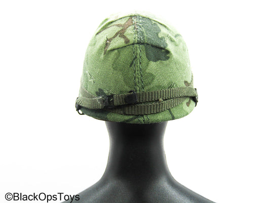 Vietnam Era Male - ERDL Leaf Camo Helmet