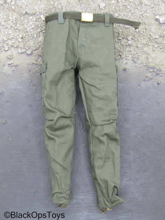 Vietnam Era Male - OD Green Uniform Set w/Belt