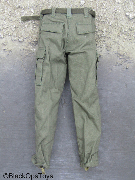 Vietnam Era Male - OD Green Uniform Set w/Belt