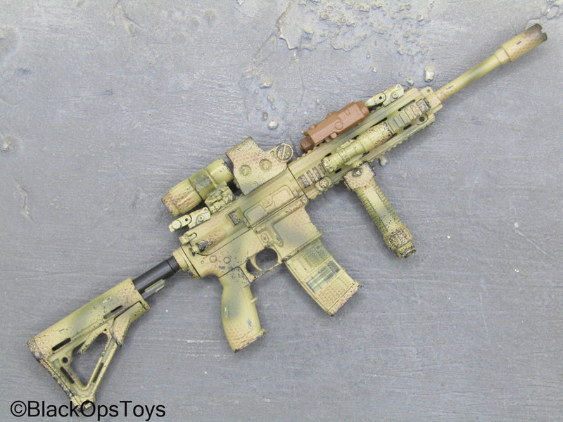 Load image into Gallery viewer, Russian SSO - Camo MR556A1 Assault Rifle w/Attachment Set
