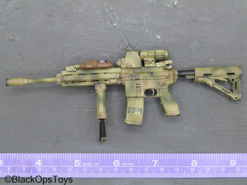 Load image into Gallery viewer, Russian SSO - Camo MR556A1 Assault Rifle w/Attachment Set
