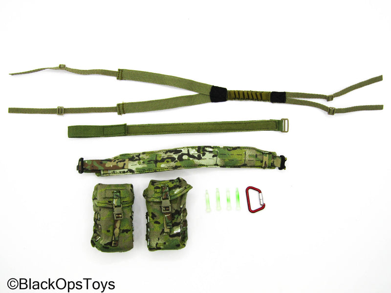 Load image into Gallery viewer, Russian SSO - Multicam MOLLE Battle Belt w/Pouch Set
