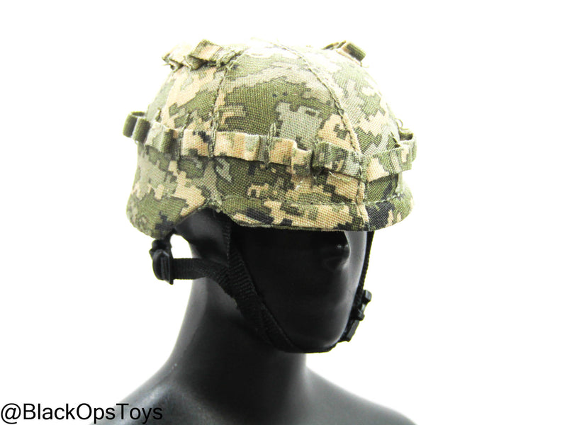 Load image into Gallery viewer, Ukraine Anti Tank Gunner - MM-14 Camo Helmet
