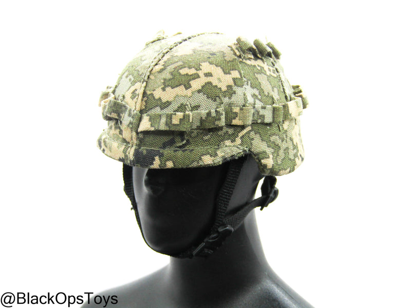 Load image into Gallery viewer, Ukraine Anti Tank Gunner - MM-14 Camo Helmet
