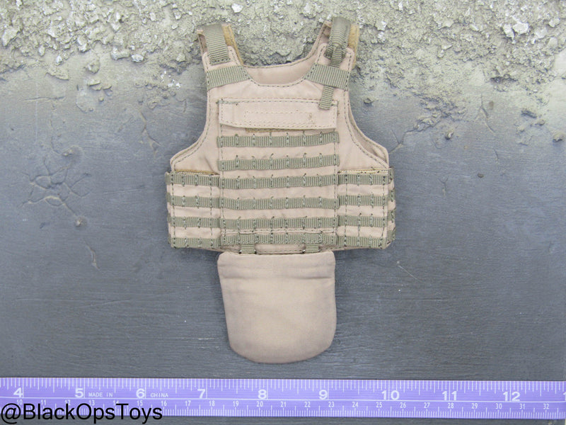 Load image into Gallery viewer, Ukraine Anti Tank Gunner - FDE Tan Plate Carrier Vest
