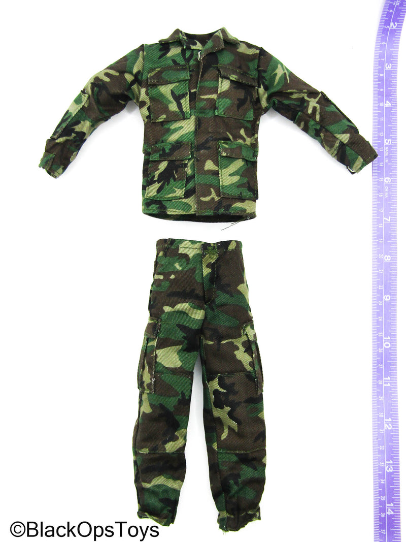 Load image into Gallery viewer, GI Joe - Woodland Camo Combat Uniform Set
