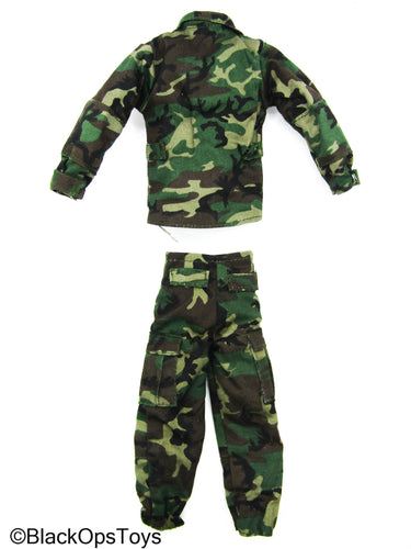 GI Joe - Woodland Camo Combat Uniform Set