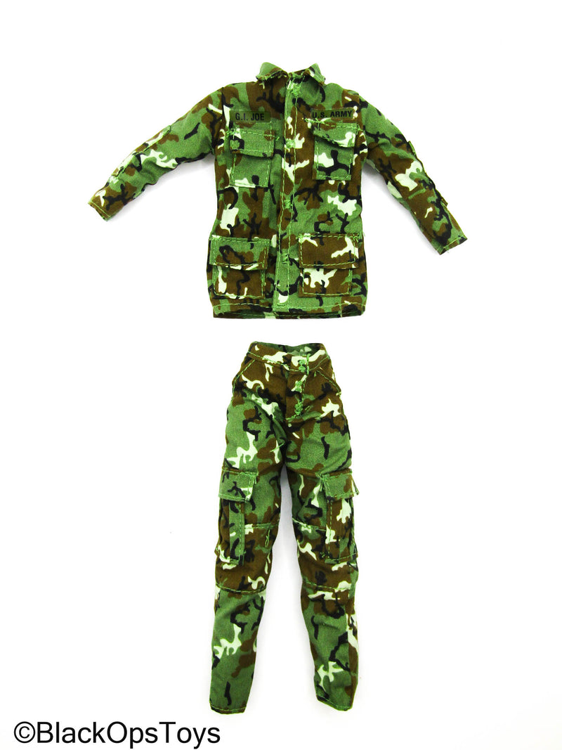 Load image into Gallery viewer, GI Joe - Female Woodland Camo Combat Uniform Set
