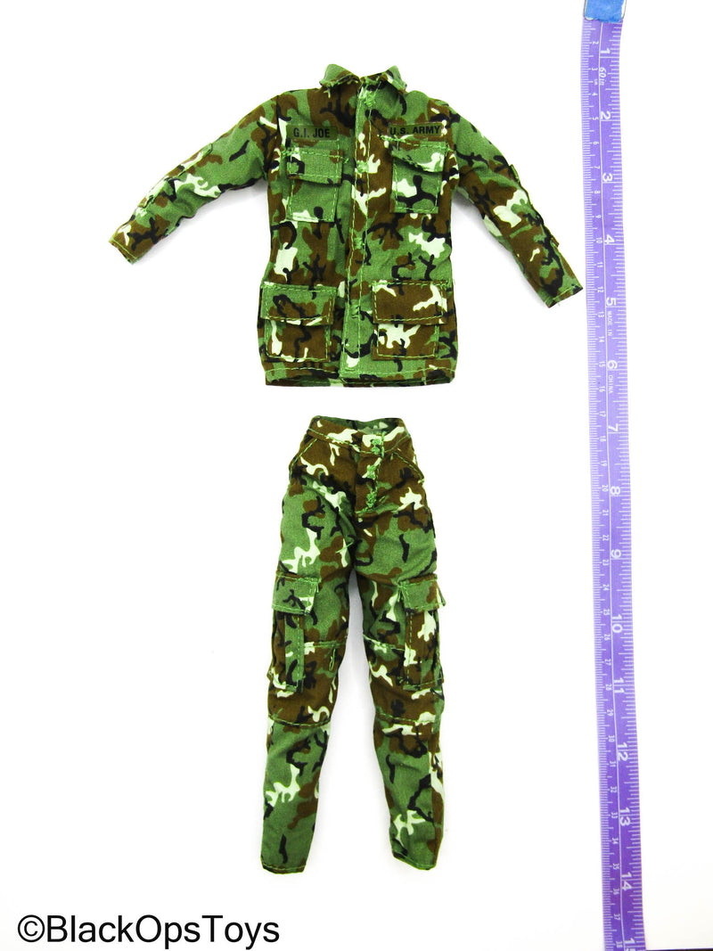 Load image into Gallery viewer, GI Joe - Female Woodland Camo Combat Uniform Set
