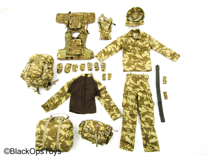 Load image into Gallery viewer, British Desert DPM Camo Complete Uniform &amp; Vest Set 4-Pack - MINT
