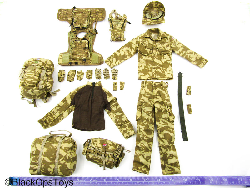 Load image into Gallery viewer, British Desert DPM Camo Complete Uniform &amp; Vest Set 4-Pack - MINT
