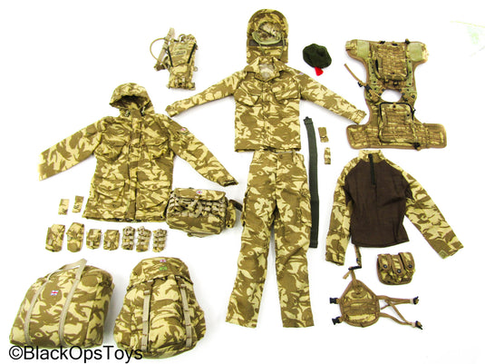 British Desert DPM Camo Complete Uniform & Gear Set 5-Pack - MINT