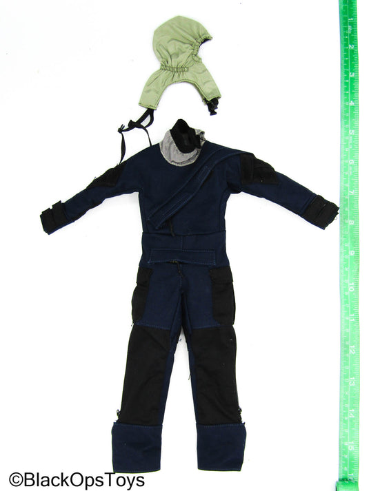 CBRN Combat Control Team - Blue Jumpsuit w/Chemical Hood