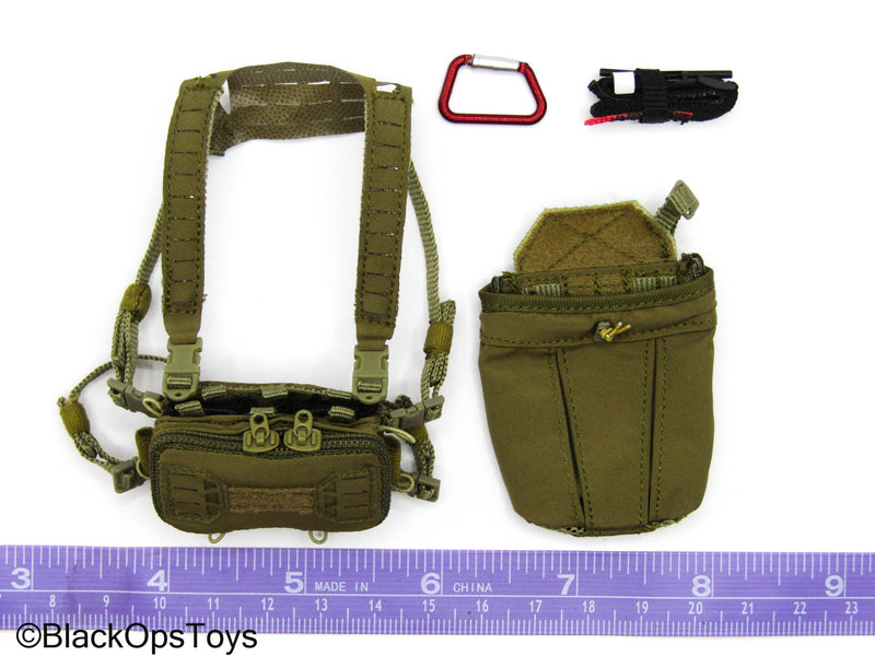 Load image into Gallery viewer, Russian SSO - Tan MOLLE Chest Rig w/Dump Pouch
