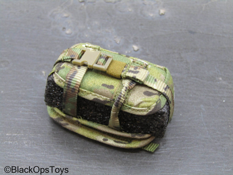 Load image into Gallery viewer, Russian SSO - PKM 7.62 Drum Magazine w/Multicam MOLLE Pouch
