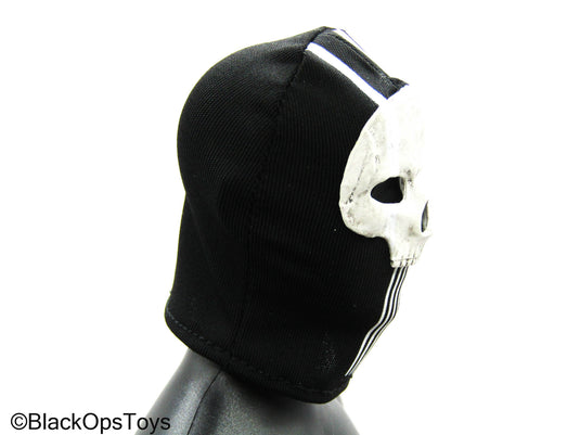 Doomsday Guardian - Black Skull Balaclava w/Gloves