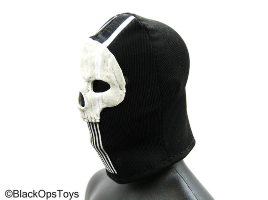 Doomsday Guardian - Black Skull Balaclava w/Gloves