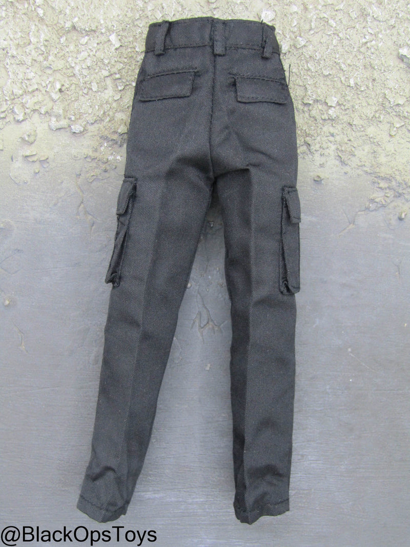 Load image into Gallery viewer, Black Cargo Pants
