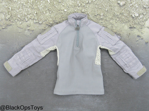 Grey Long Sleeve Combat Shirt