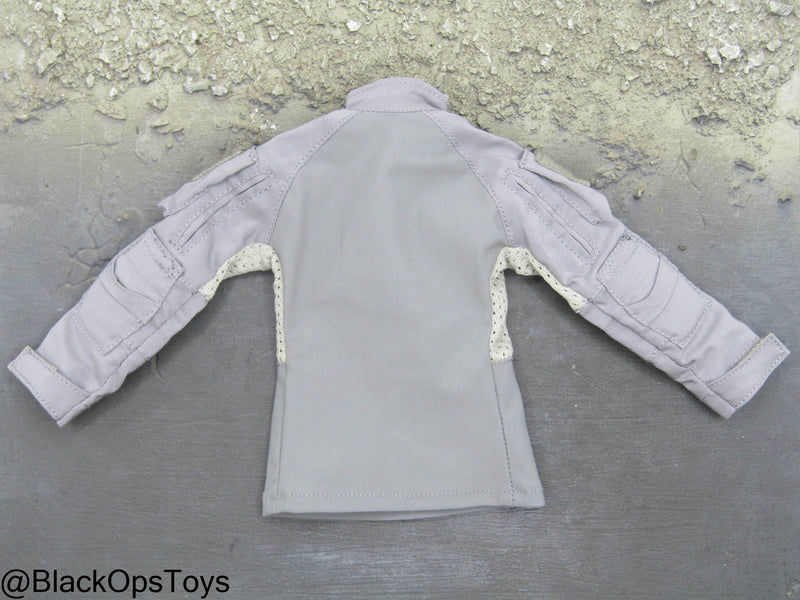 Load image into Gallery viewer, Grey Long Sleeve Combat Shirt
