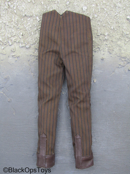New York Butcher - Brown Striped Pants