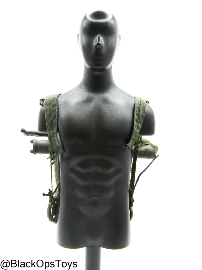 Load image into Gallery viewer, Custom Weathered Vietnam Alice Pack w/Frame, Machete, &amp; LAW
