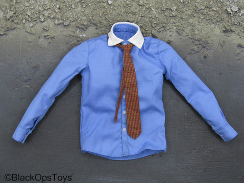 Mental Patient - Blue Dress Shirt w/Tie