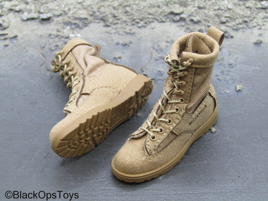 SMU Delta Force Chronology Ver 2006 - Tan Combat Boots (Peg Type)