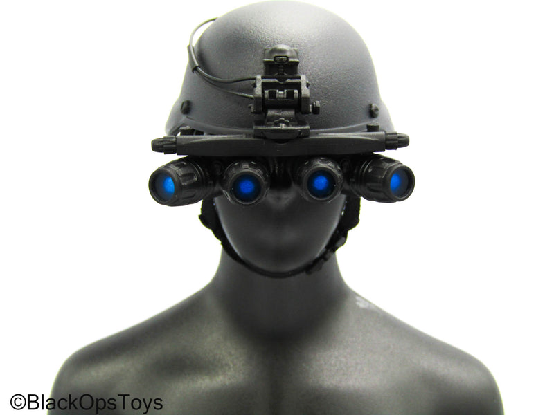 Load image into Gallery viewer, SMU Delta Force Chronology Ver 2006 - Black Helmet w/NVG Set
