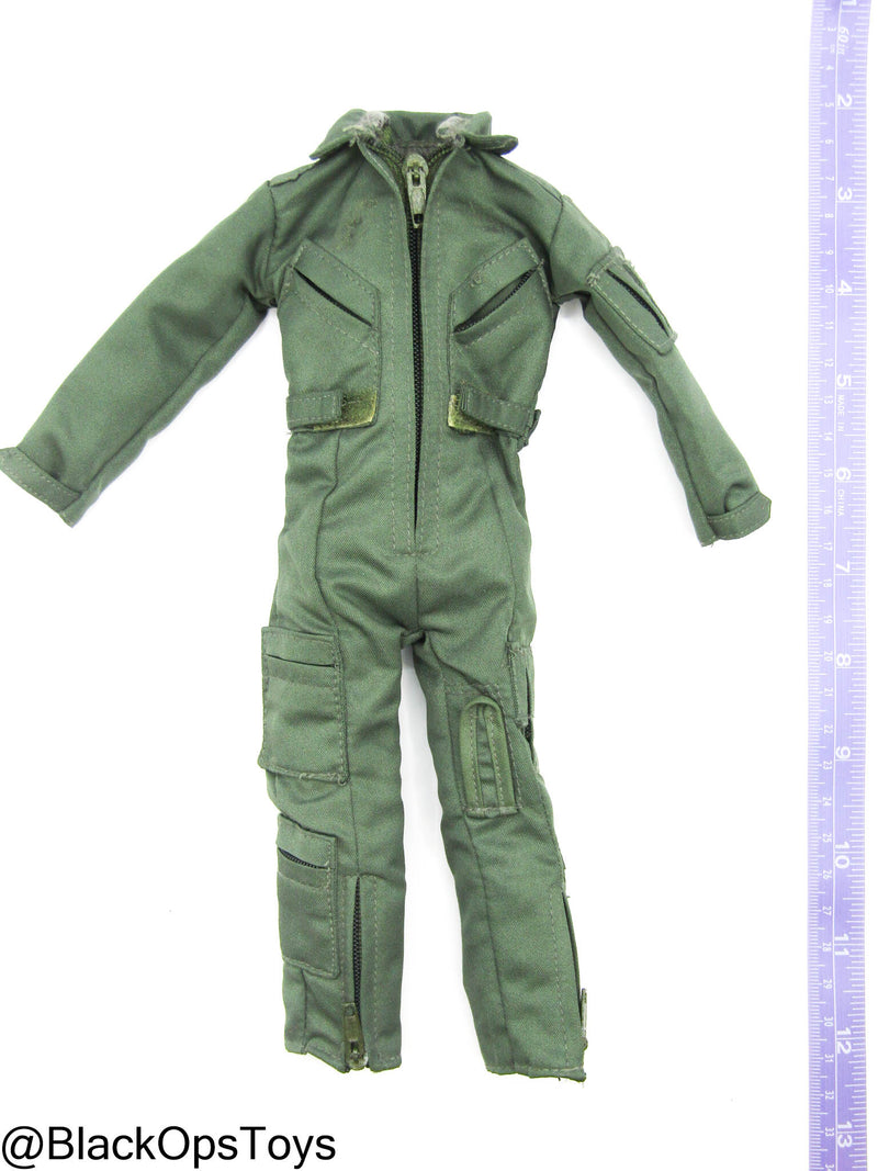 Load image into Gallery viewer, OD Green Nomex Flight Suit (READ DESC)
