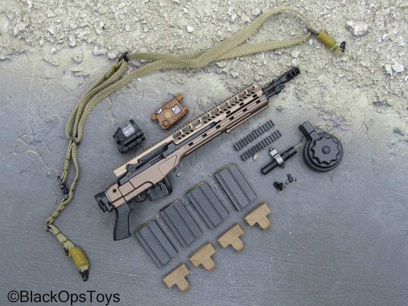 Load image into Gallery viewer, PMC Field RECCE - MA1 Rifle w/Black Feather Stock &amp; Attachments
