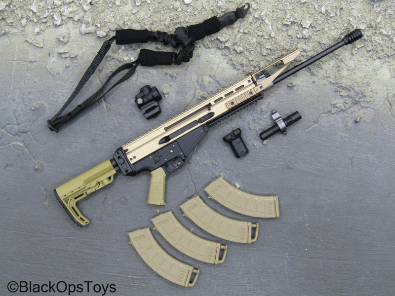 Load image into Gallery viewer, PMC Field RECCE - SCAR AK Rifle w/Attachments
