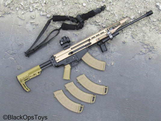 PMC Field RECCE - SCAR AK Rifle w/Attachments