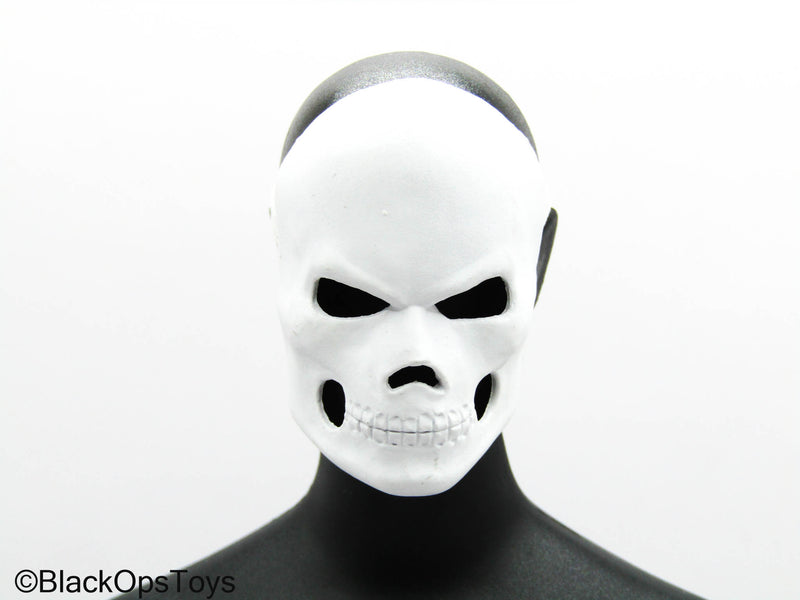 Load image into Gallery viewer, Psychopathic James - White Skull Mask
