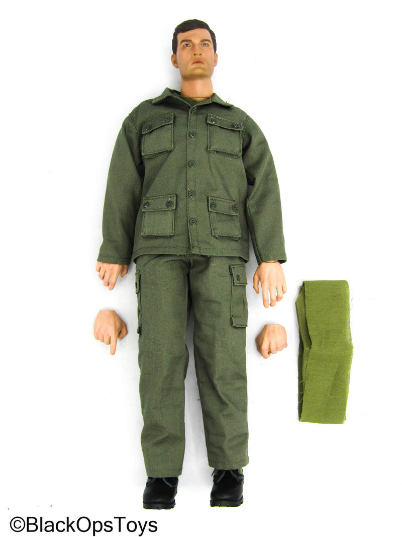 Load image into Gallery viewer, Vietnam 1967 MACV-SOG - Male Base Body w/Head Sculpt &amp; Uniform Set
