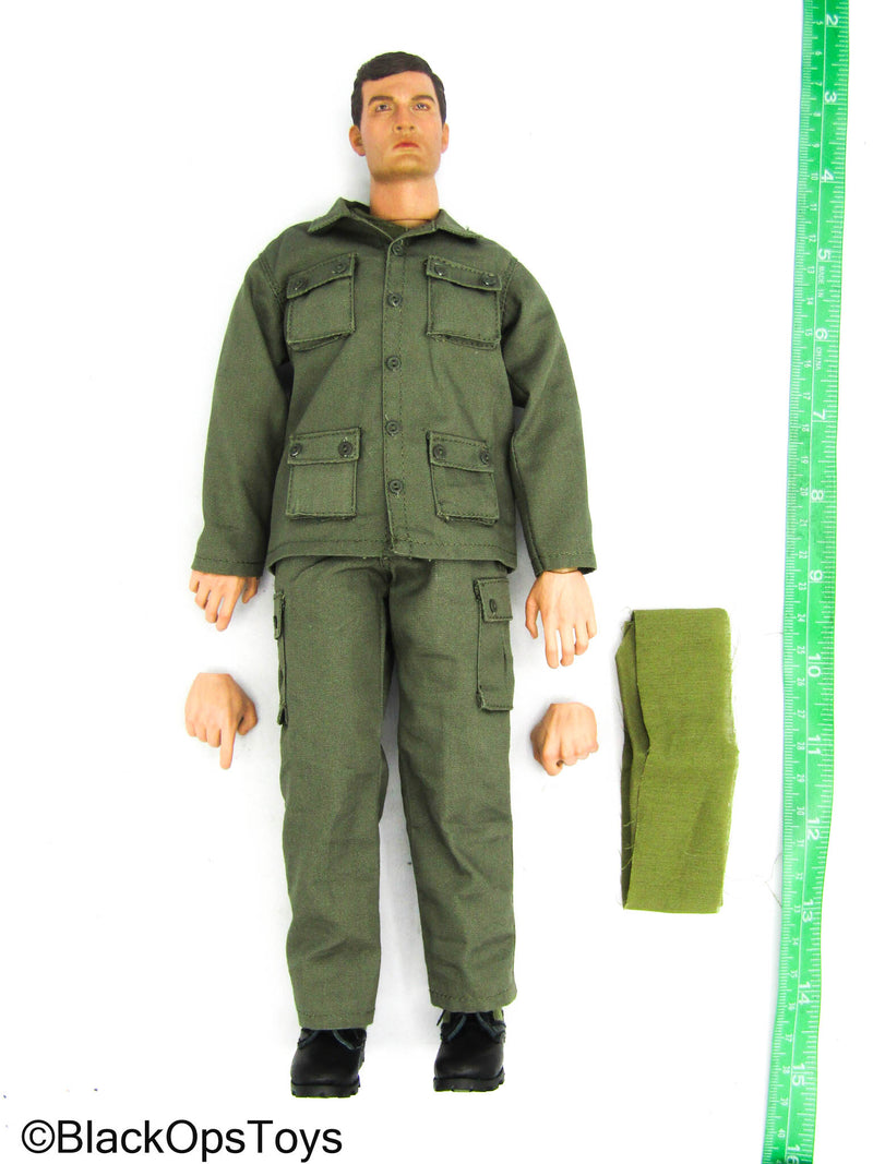 Load image into Gallery viewer, Vietnam 1967 MACV-SOG - Male Base Body w/Head Sculpt &amp; Uniform Set
