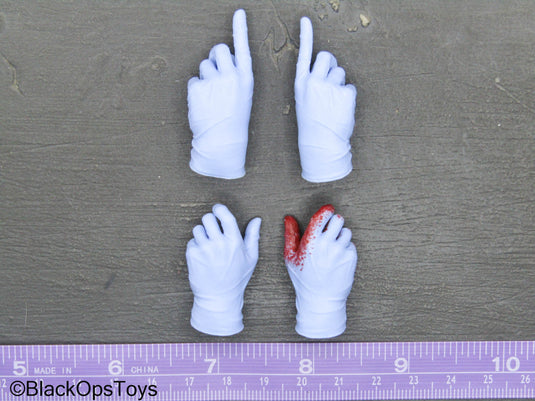 Surgeon - Blue Bloody Gloved Hand Set