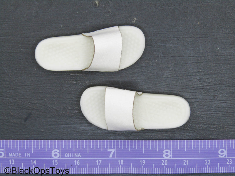 Load image into Gallery viewer, Surgeon - White Slide Shoes
