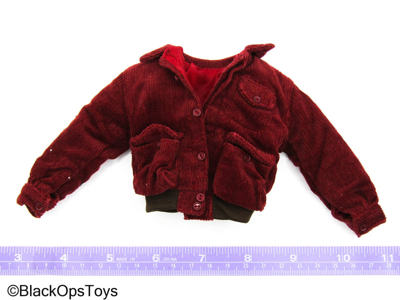 Load image into Gallery viewer, The Screaming - Red Corduroy Jacket
