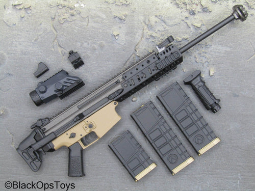 PMC Field RECCE - Scar-H Assault Rifle w/Attachment Set