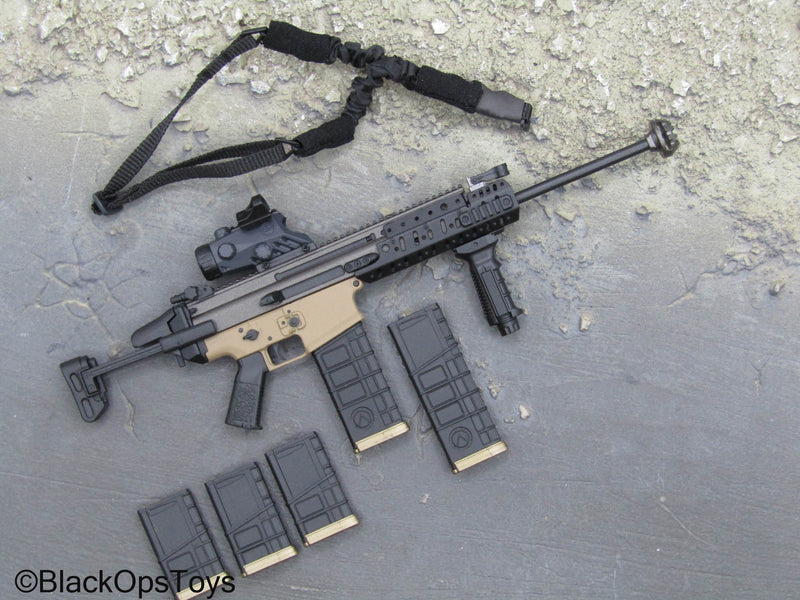 Load image into Gallery viewer, PMC Field RECCE - Scar-H Assault Rifle w/Attachment Set
